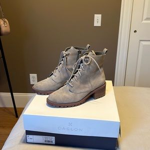 Caslon Keaton Boot in Beige Taupe